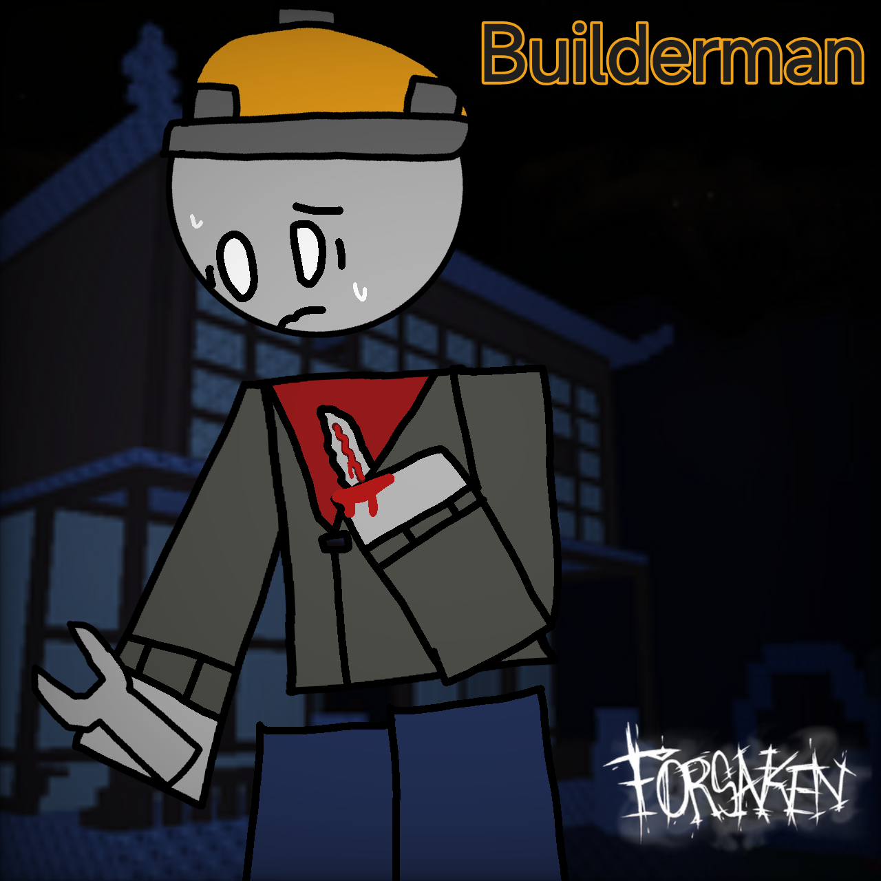 FORSAKEN DAY: Day 9 (Builderman) by Iv0n4 on DeviantArt