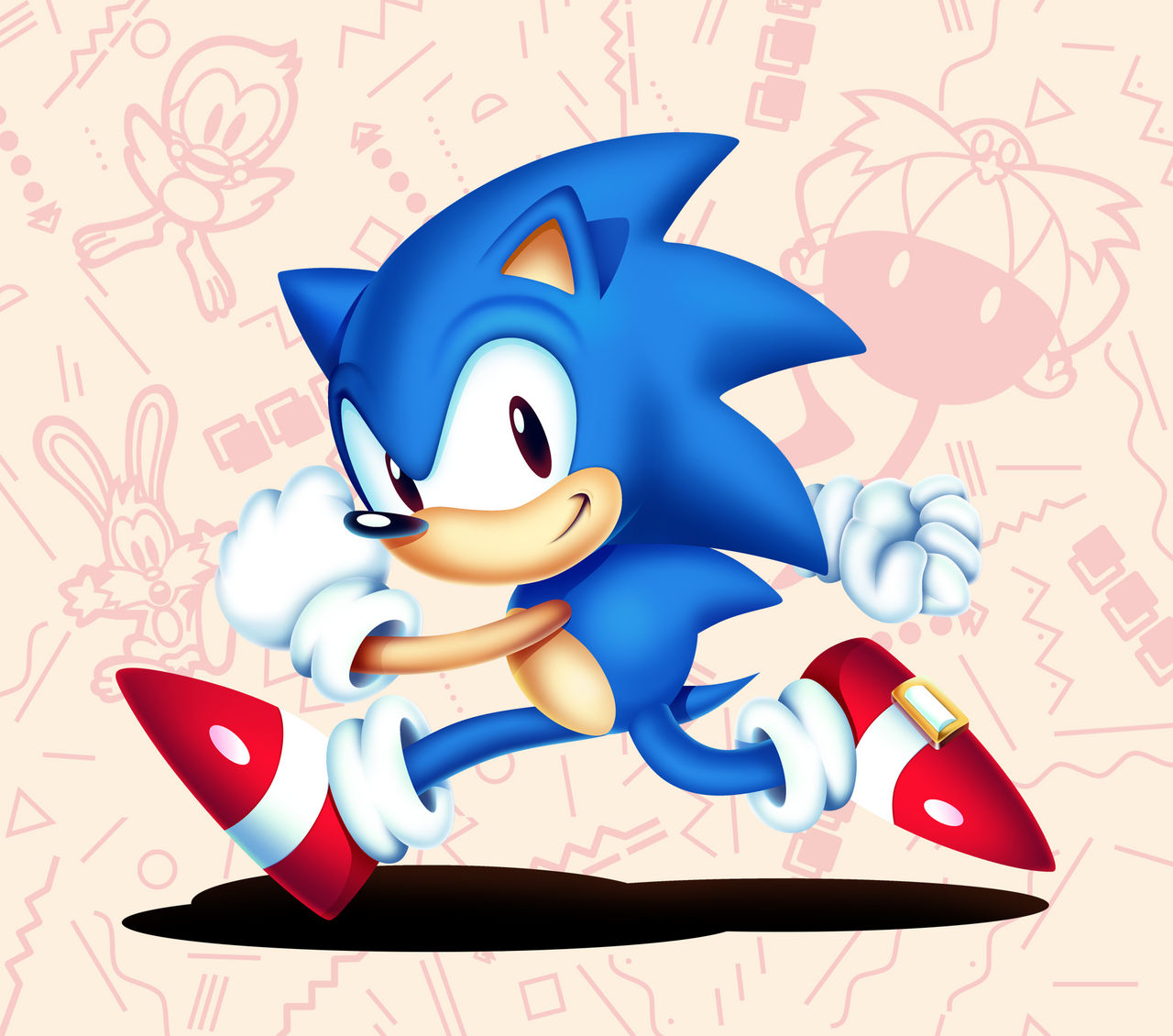Is classic Sonic a kid?
