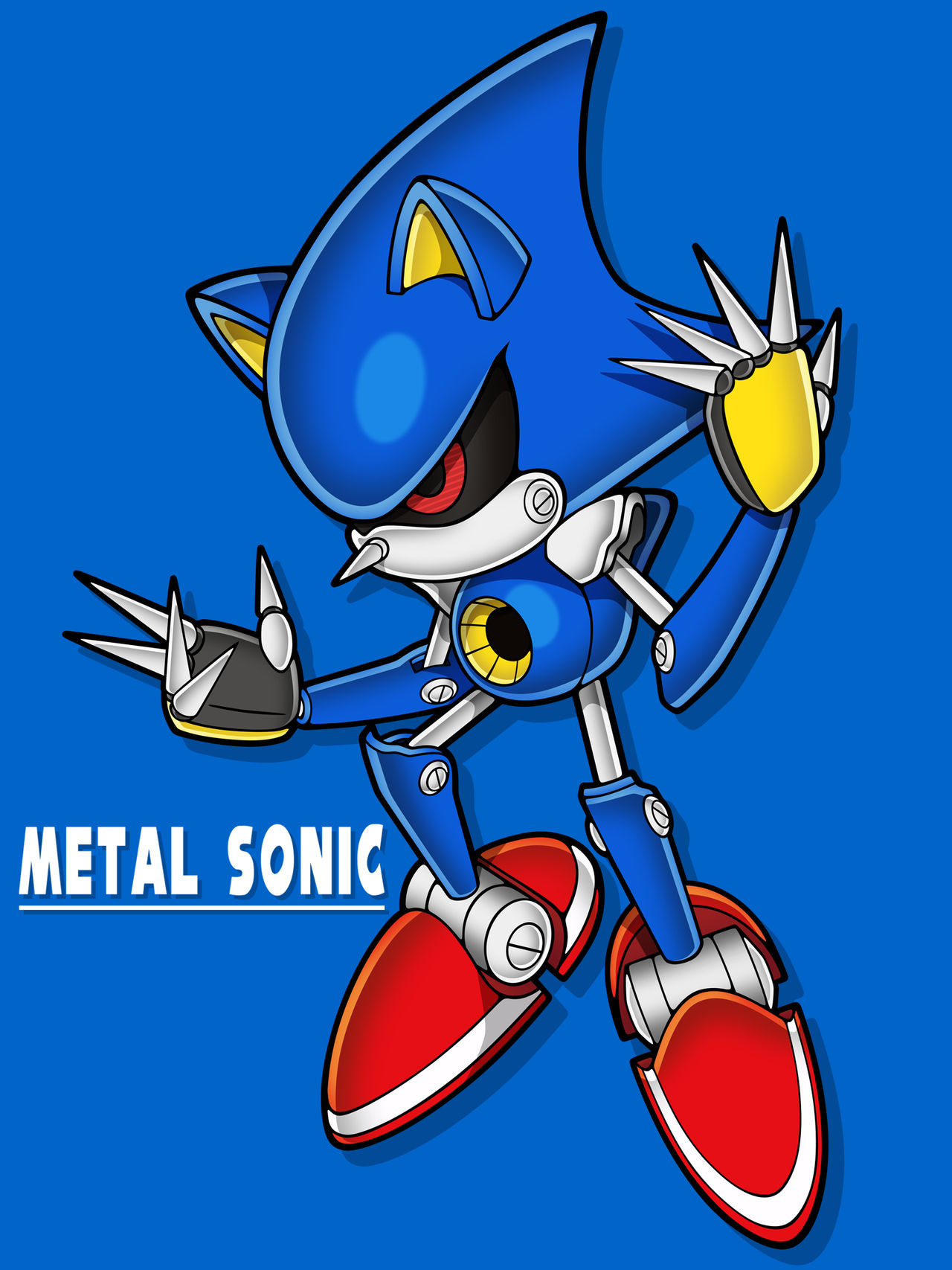 Metal Sonic by Kidd-Kai on DeviantArt