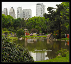 City and garden