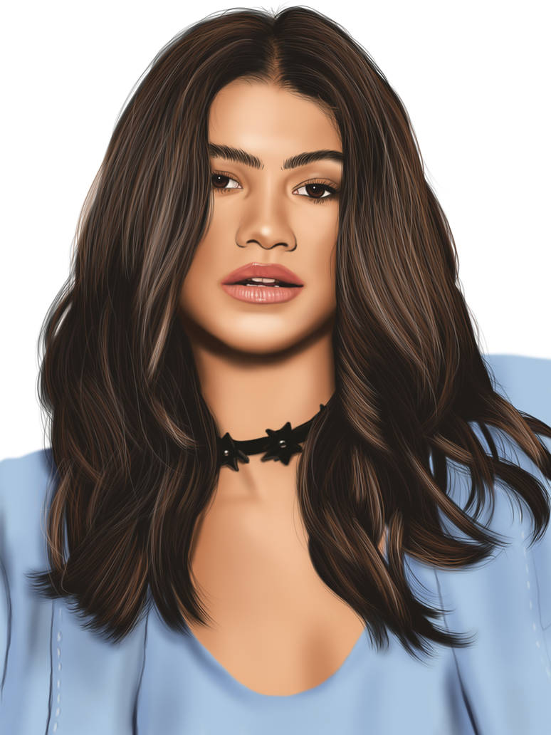 Zendaya drawing by Crepixart on DeviantArt