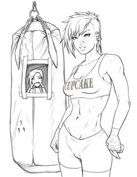 VI Training and Working up a sweat.