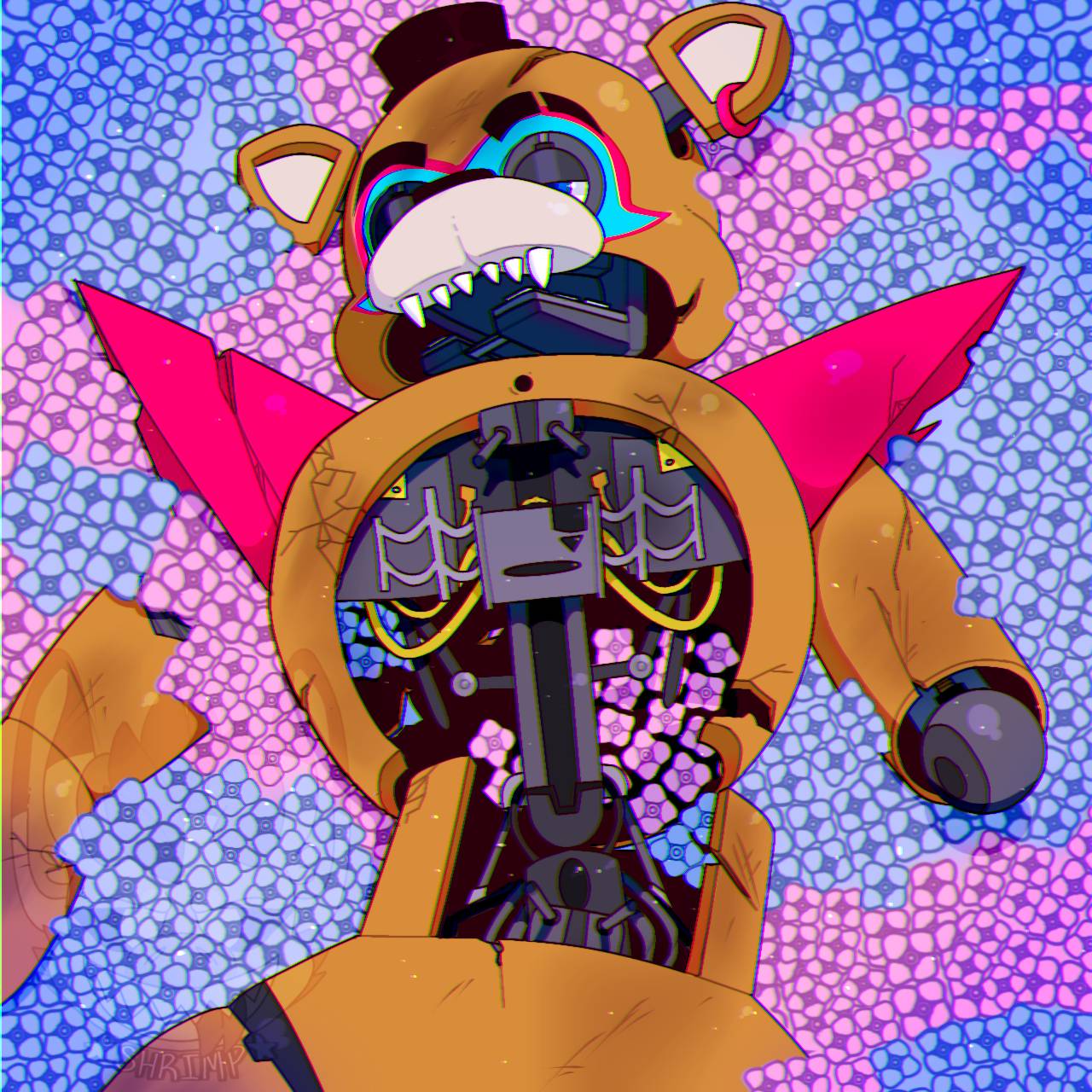 Glamrock Bonnie (FNAF SB: RUIN) by Squint-The-Dutchie on DeviantArt