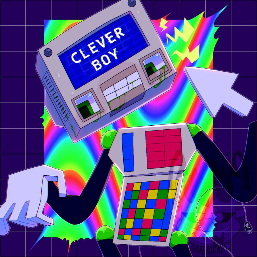 Colin the Computer (DHMIS)(1/2) by Squint-The-Dutchie on DeviantArt