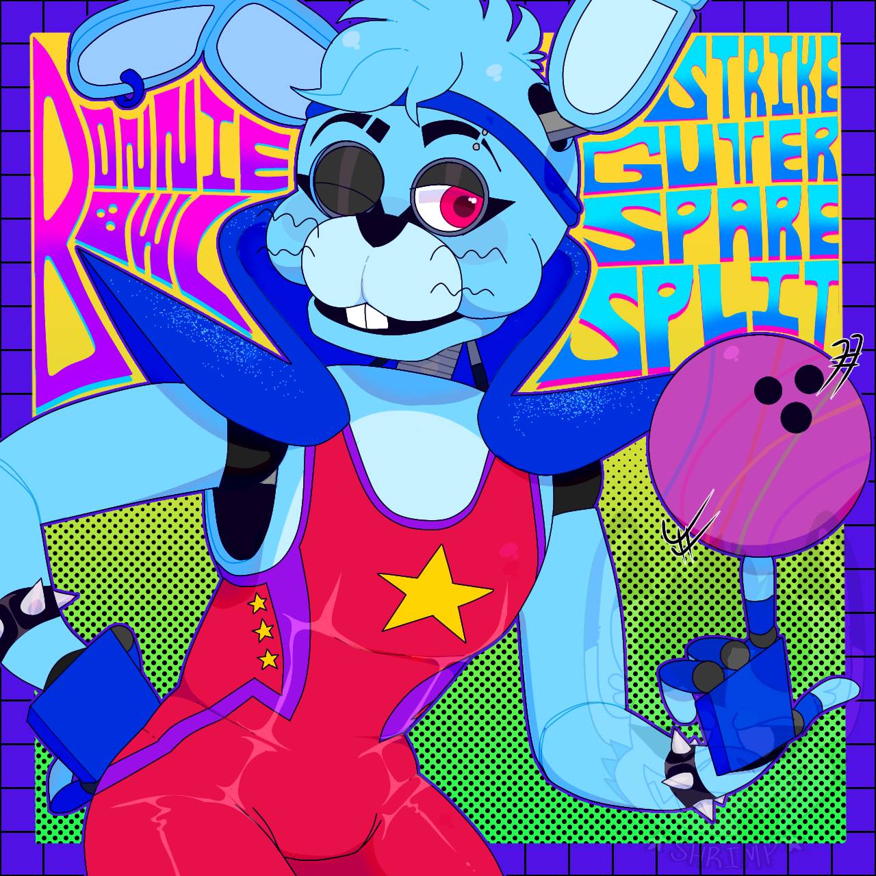 Pixilart - Glamrock Bonnie by RalseiMyBeloved