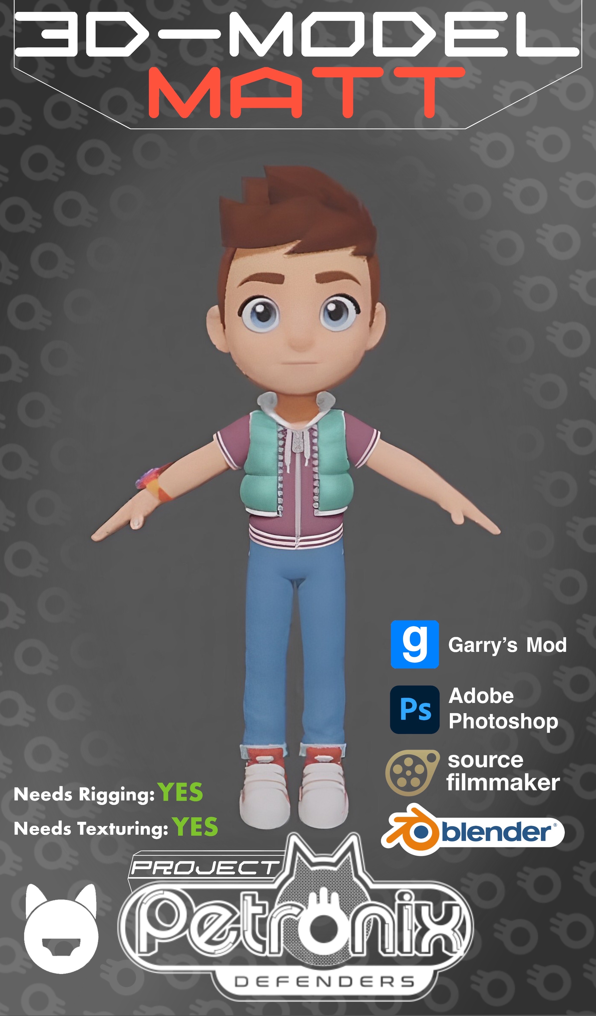 Project PD Matt Model by TheArtRack on DeviantArt