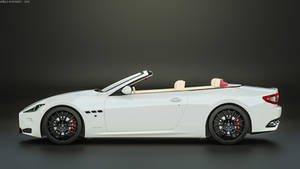 Maserati Grancabrio - side view