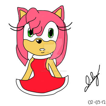 Amy Quick Drawing :3 by LilyTheRose