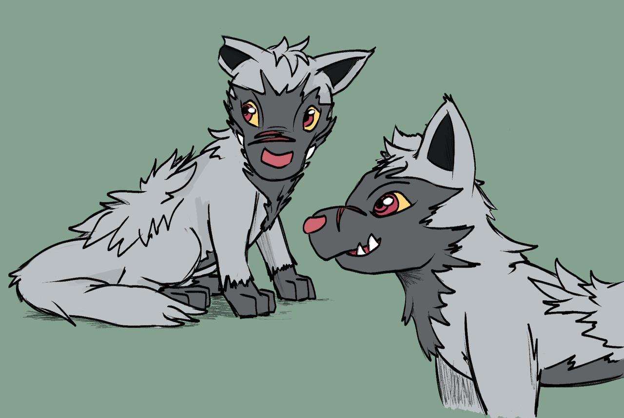 Jade Runt OC - Runt, the Poochyena by Rod-Jade on DeviantArt