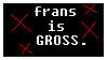 anti frans stamp by c-alico