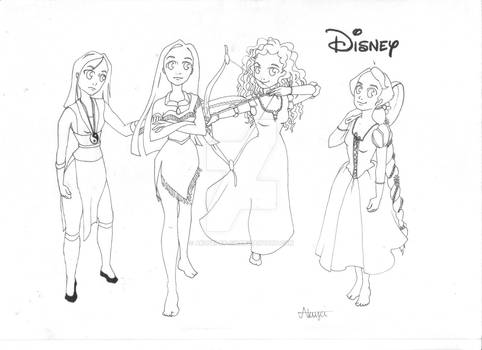 Disney non-princesses 2