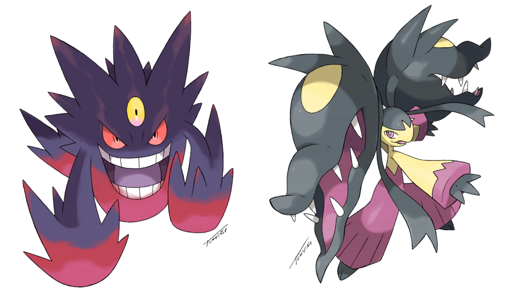 My Mega Gengar by Seyanni on DeviantArt