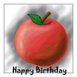 Apple - Happy Birthday