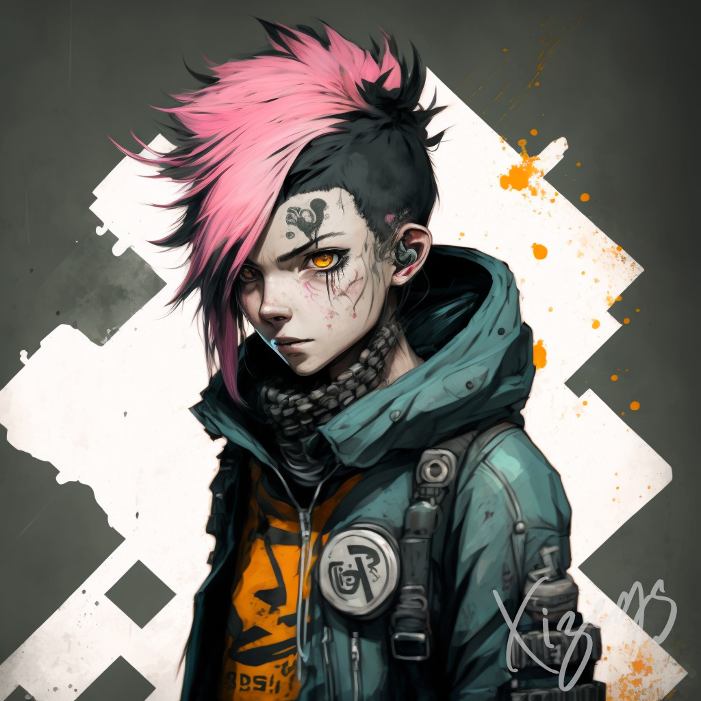 Cyberpunk Anime Character 02 by SoftWMaster on DeviantArt