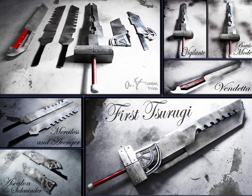 FFVII AC - First Tsurugi by AmenoKitarou