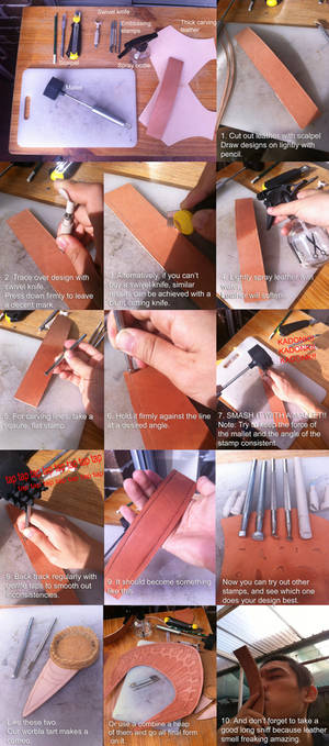 Tutorial Tuesdau: Leather Embossing