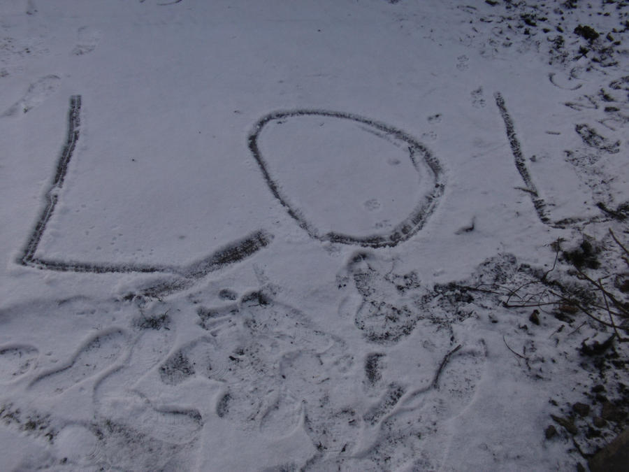 Snow Writing 3 by CrispeeChips on DeviantArt