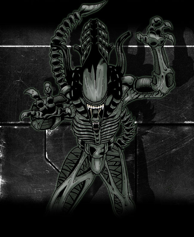 Alienoid Deviantart Alien by TomEgizio on DeviantArt