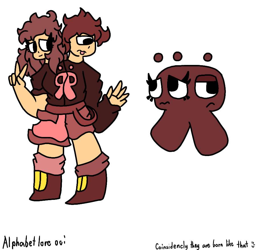 My Alphabet Lore OC Ñ [N's Twin Big Sister] : r/alphabetfriends