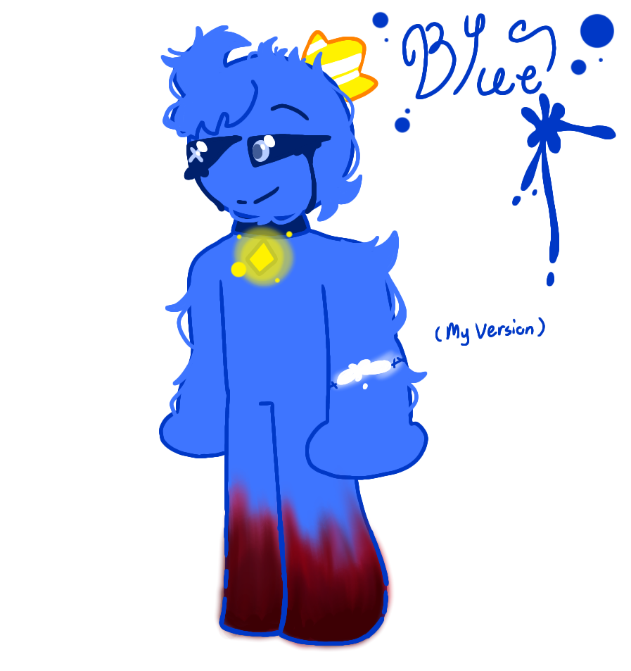 Blue Raimbow Friends Rp Blue (Rainbowfriends) by ItzPiperLovesMuffins on DeviantArt
