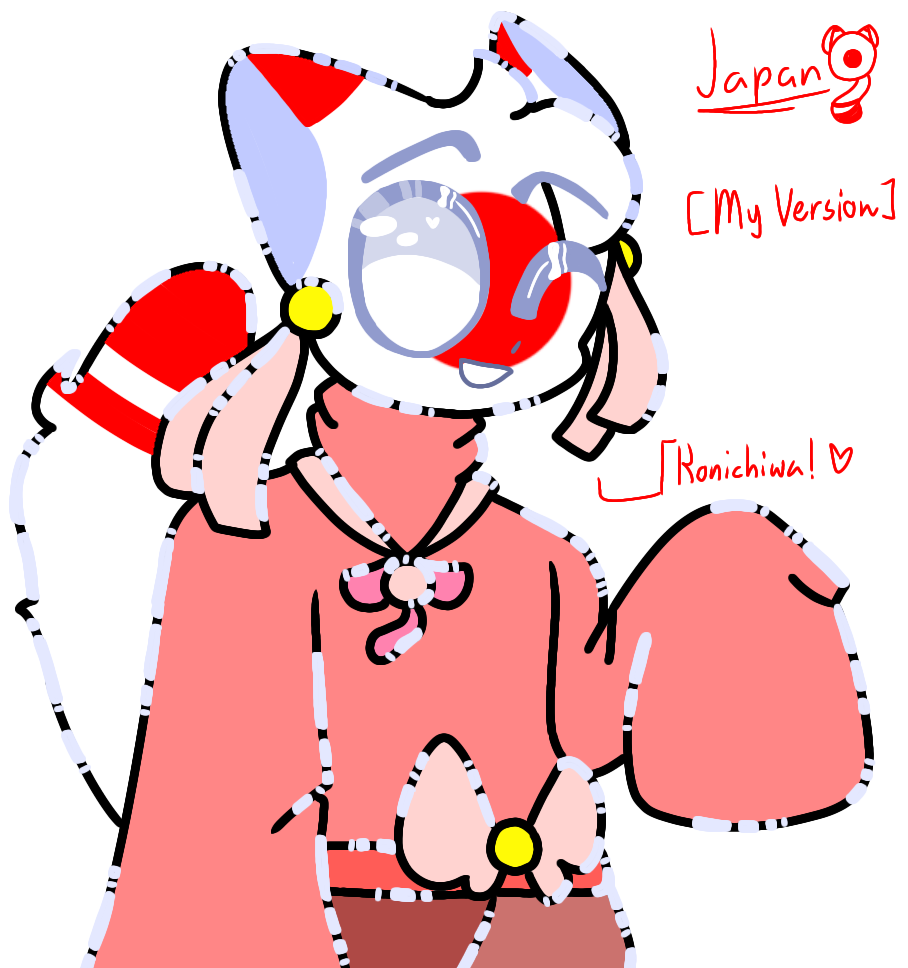 Japan My Versioncountryhumans By Itzpiperlovesmuffins On Deviantart