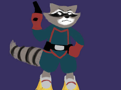 Attempt at Rocket Raccoon