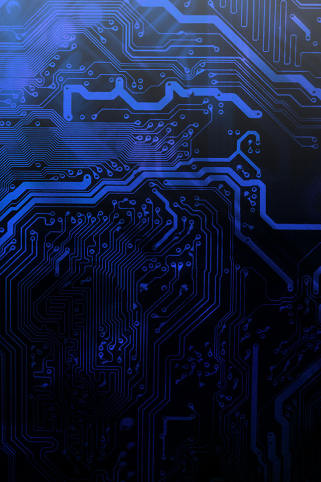 iPhone 4 Wallpaper Blue 3 by DingisFargle on DeviantArt