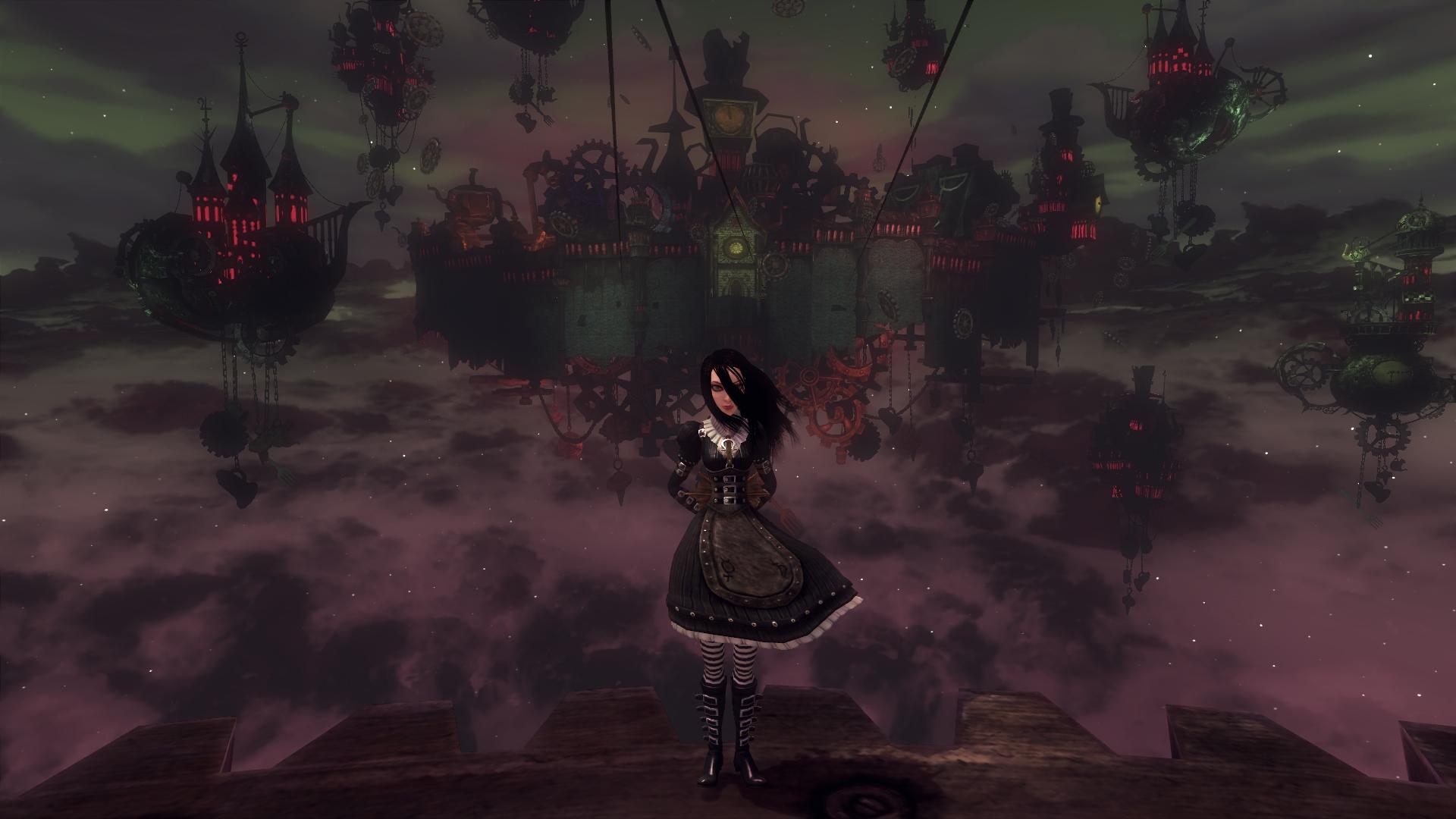 Алиса в запределье. Алиса American MCGEE Madness Returns. Alice Madness Returns владения Шляпника. Alice Madness Returns владения Шляпника локация.