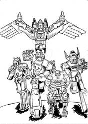 Transformers NewTeenTitans 1 con i Predacon G1