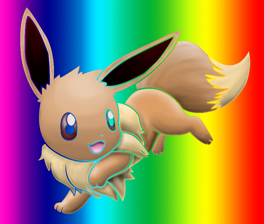 Rainbow Eevee