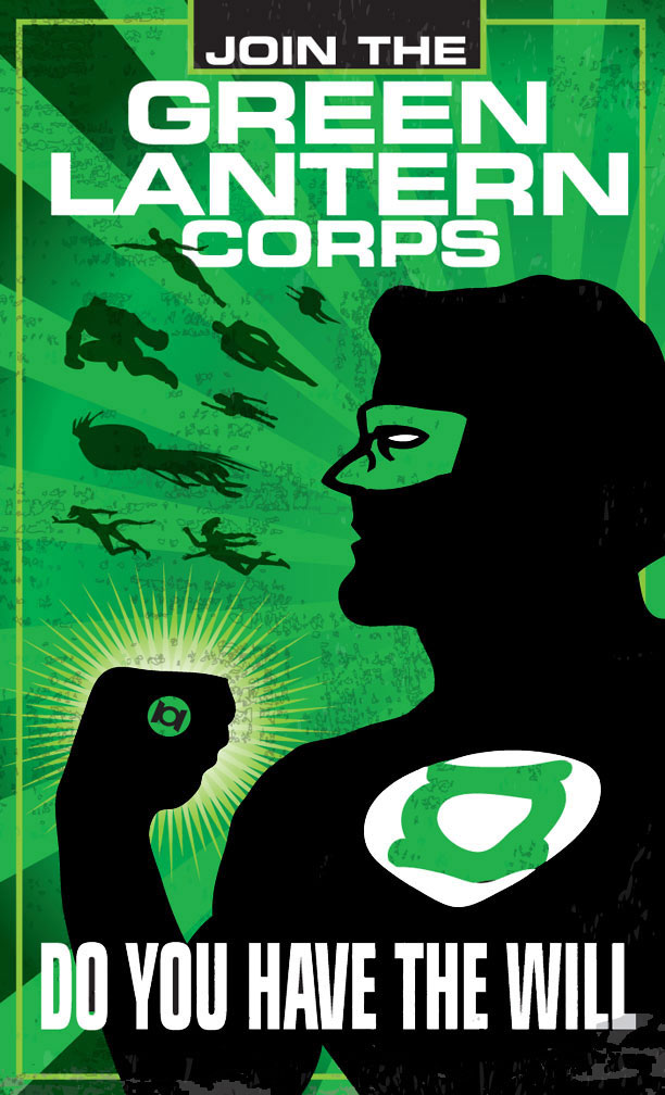Green Lantern Corps Poster by Heartattackjack