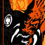 Orange Lantern Poster