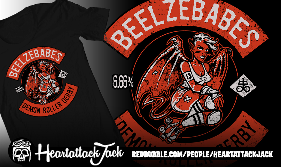 Beelzebabes Demon Roller Derby