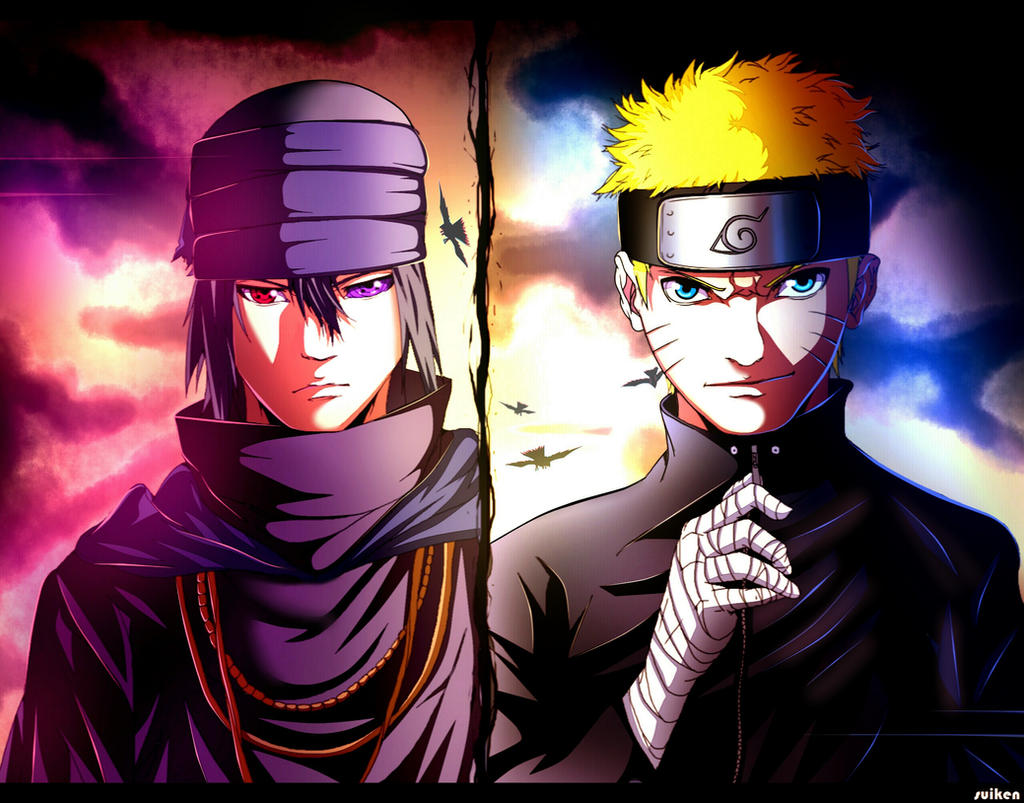 Naruto and Saske_The Last by suiken22