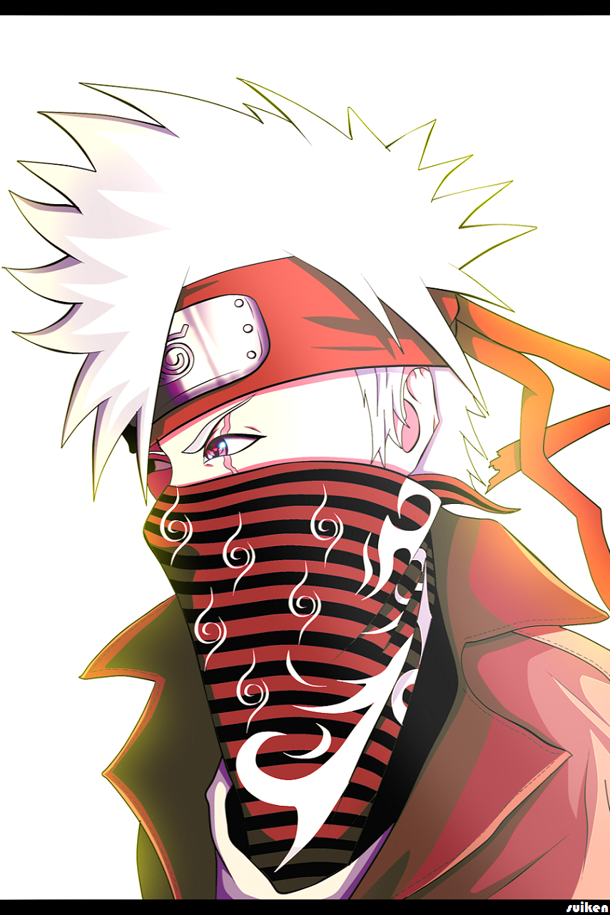 Naruto e Kakashi - Colorido by ADMUlielson on DeviantArt