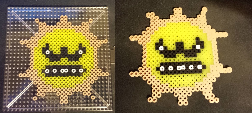 Sunky Perler Bead Pattern, Bead Sprites