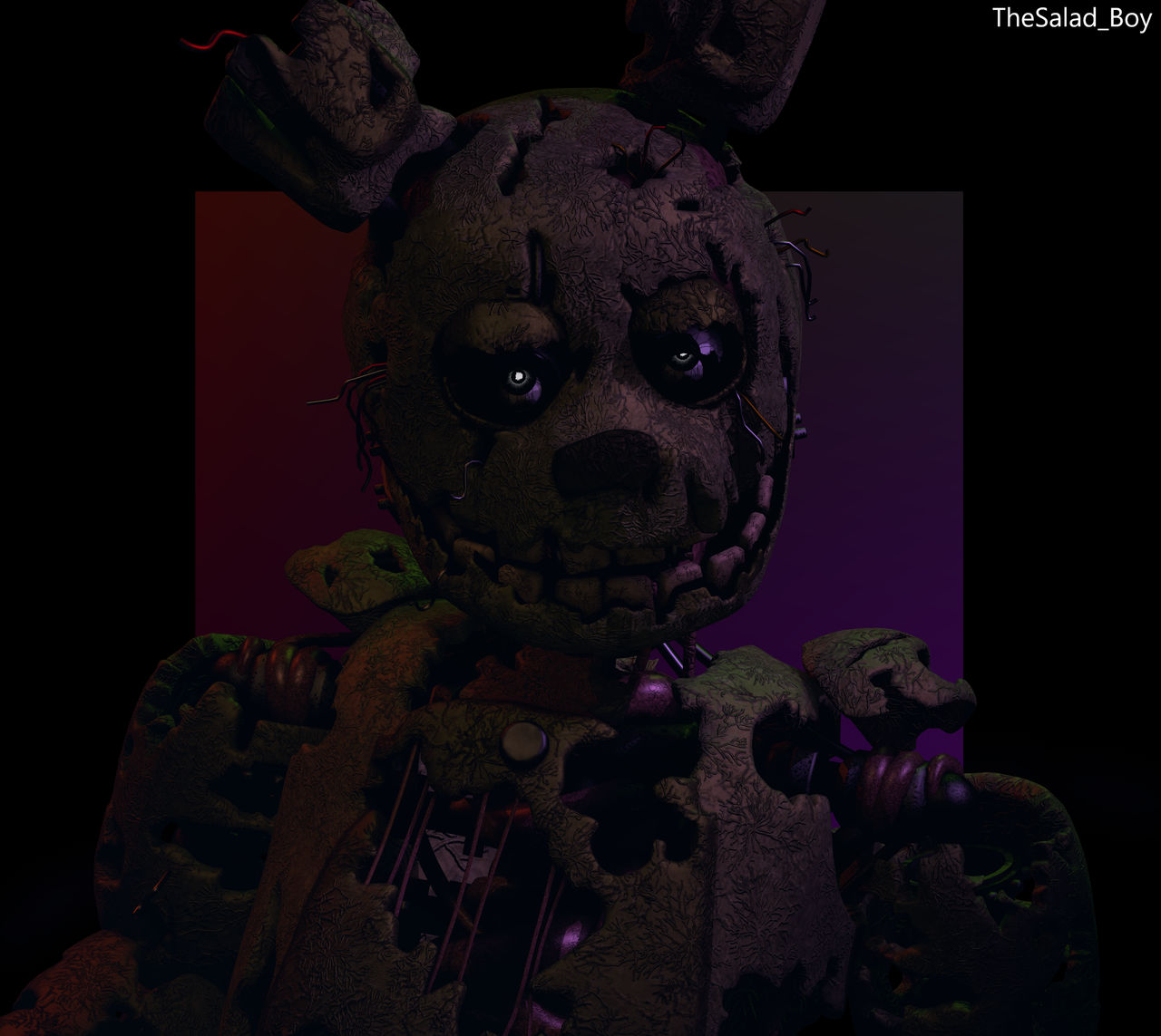 Springtrap 4 (C4D/FNaF) Springtrap by DrBauti1 on DeviantArt