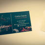 Business Card Humos del Valle (printed)