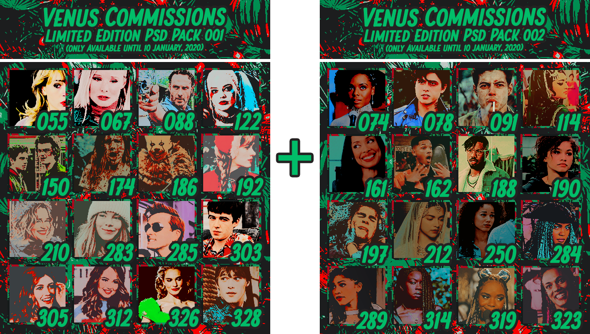 COMBO PACK : PSD PACK 001 + 002 by vc-resources on DeviantArt