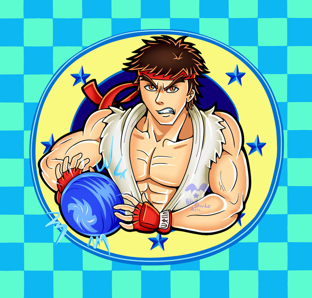Street Fighter Ryu Refrigerator Bumper Sticker - Weatherproof Vinyl Decal For Cars, Laptops & More