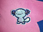 Wooper Cross Stitch Patch [FOR SALE] by Skydragon-arts