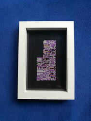 MissingNo Cross Stitch Sprite