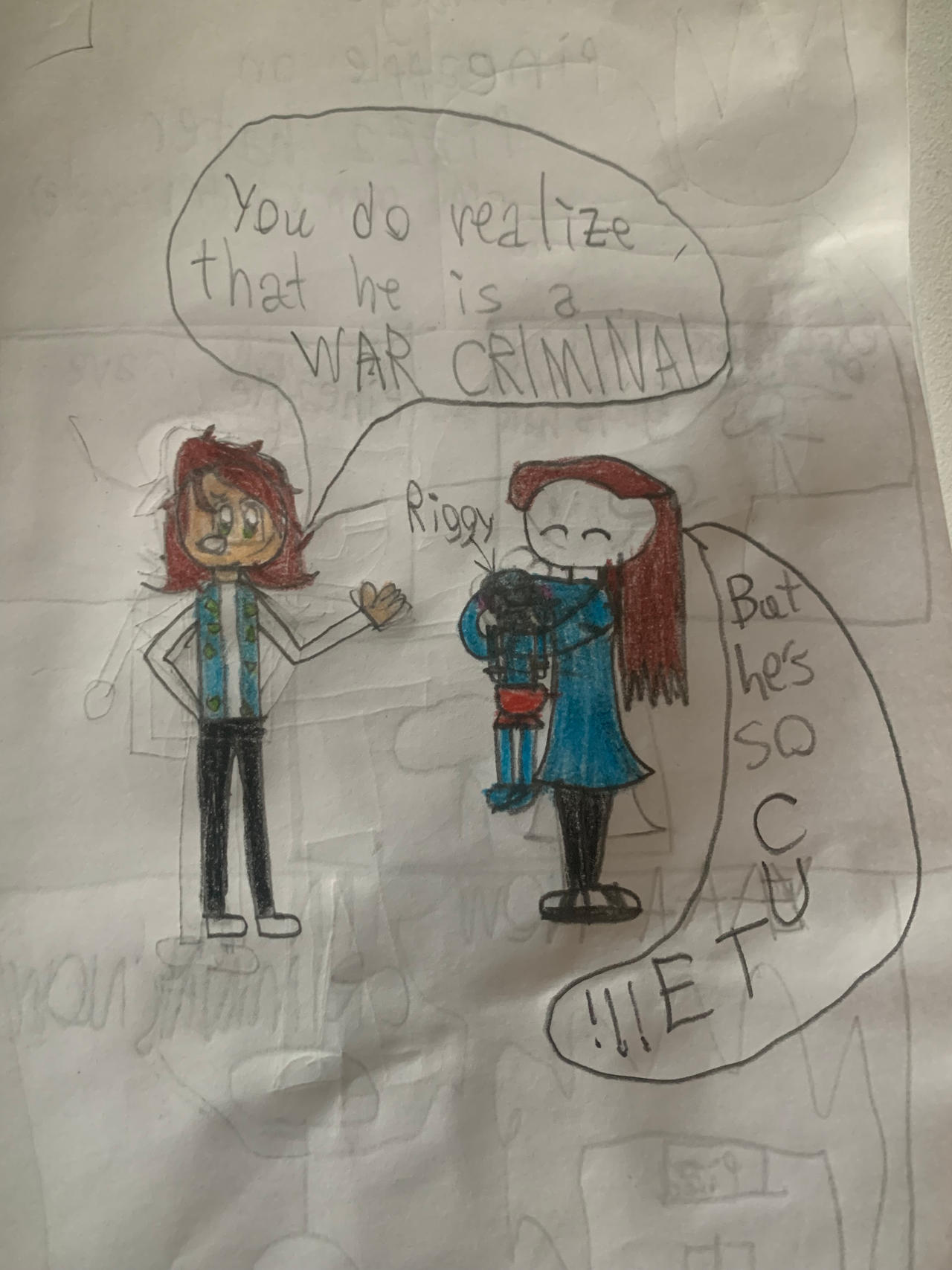 Danno Draws Rig If Rebecca parham met Danno draws and Riggy by Adriandevianart123 on ...
