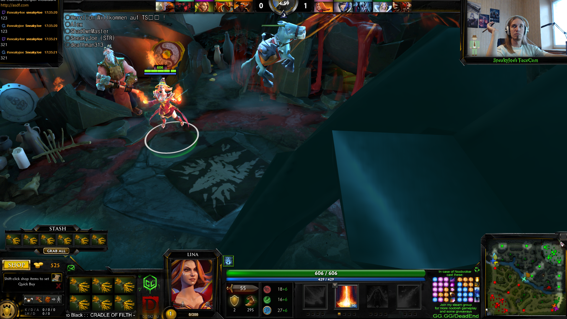 Dota 2 ingame HUD Reversed newer