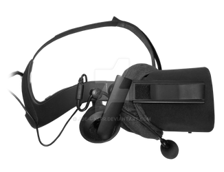Oculus Rift + Modmic + VrCover stock photo PNG