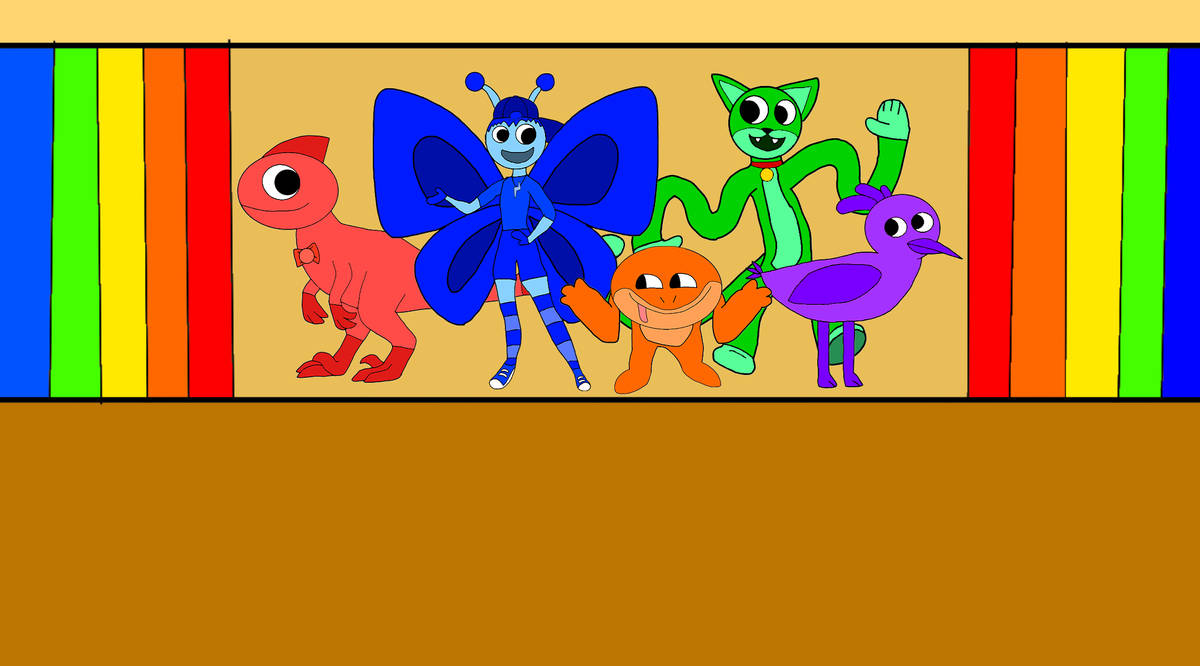Clubhouse Colorfull Colorful Rainbow Clubhouse Wallpaper by enzoaisha on DeviantArt