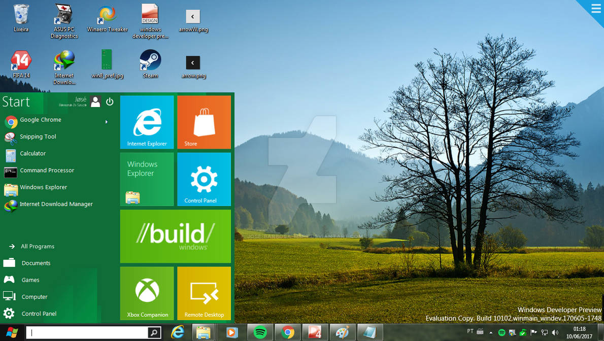 Windows DP Project - Start Menu Dev. by Jose-Barbosa-MSFT on DeviantArt