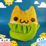 Lemon Catcake Cat Food Plush