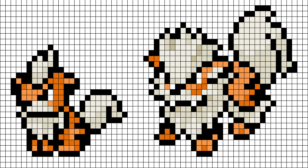 growlithearcanine pixel art by maximus237 on DeviantArt