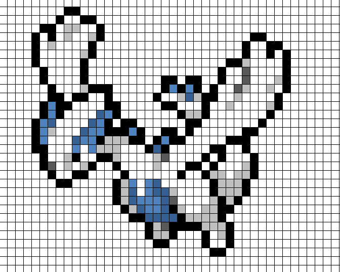 PIXEL ART LUGIA by maximus237 on DeviantArt